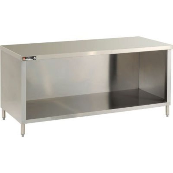 Aero Aero Manufacturing Co. 430 Series Economy Galvanized Steel Flat Top Cabinet, 144"W x 24"D 4TGO-24144